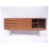 Vintage Scandinavian enfilade with a slanted façade.