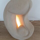 Lampe en pierre Arsène Galisson année 70-80
