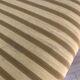 Vintage folding chair lafuma chantazur with striped golden fabric