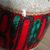 Vase West Germany fat lava 70