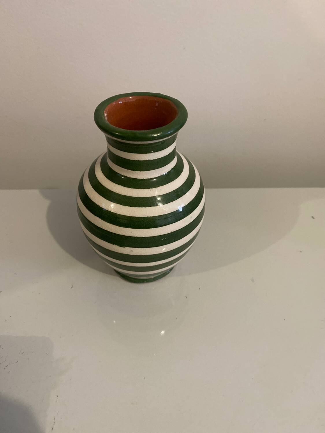 Handcrafted vase