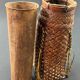 Hanakago vase in woven bamboo for Ikebana Japan late 19th century