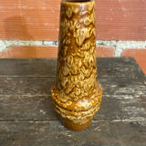 Brown ceramic vase West Germany, 1960s