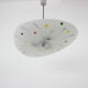 Mid-Century Glass Pendant / Napako, 1960's