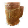Small double sandstone pot