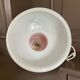 Vintage opaline pendant light