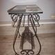 Table d'appoint de 1960 pour disques vinyl