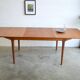 Table par McIntosh – double rallonges papillons 160cm
