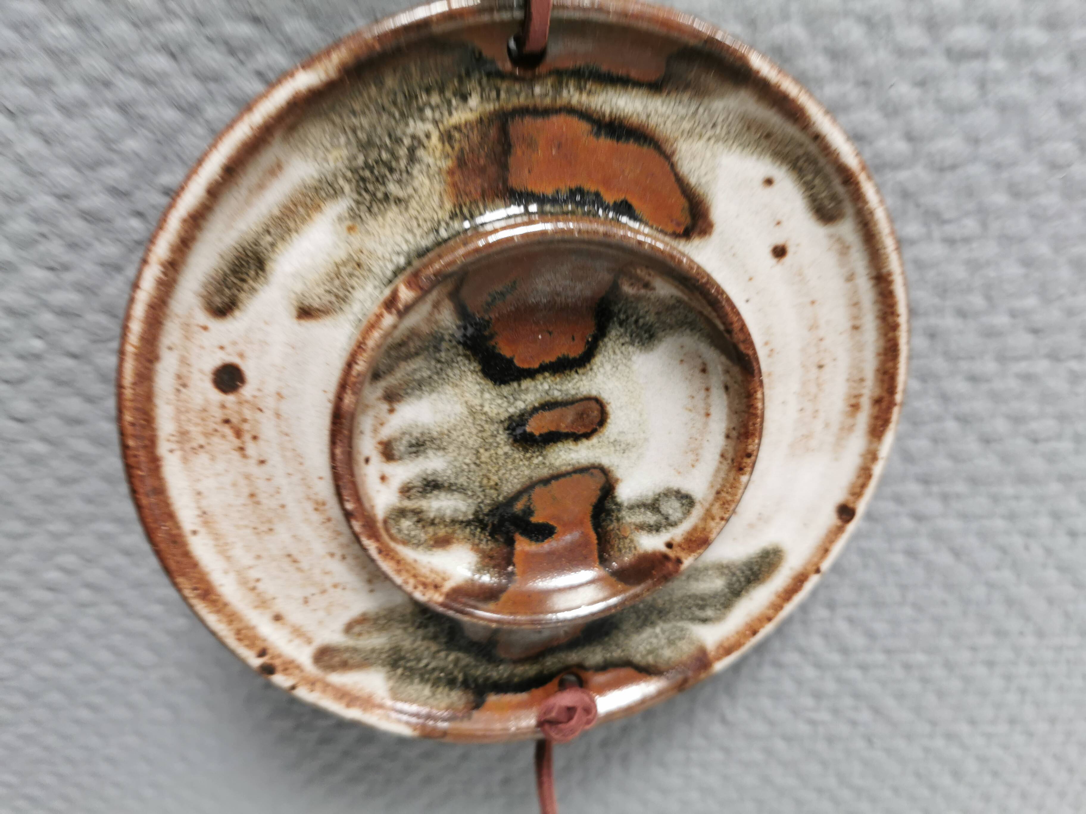 Wall decoration in the form of ceramic ornaments from Danske Waldorff 1970s