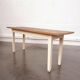 Fine and long farm table