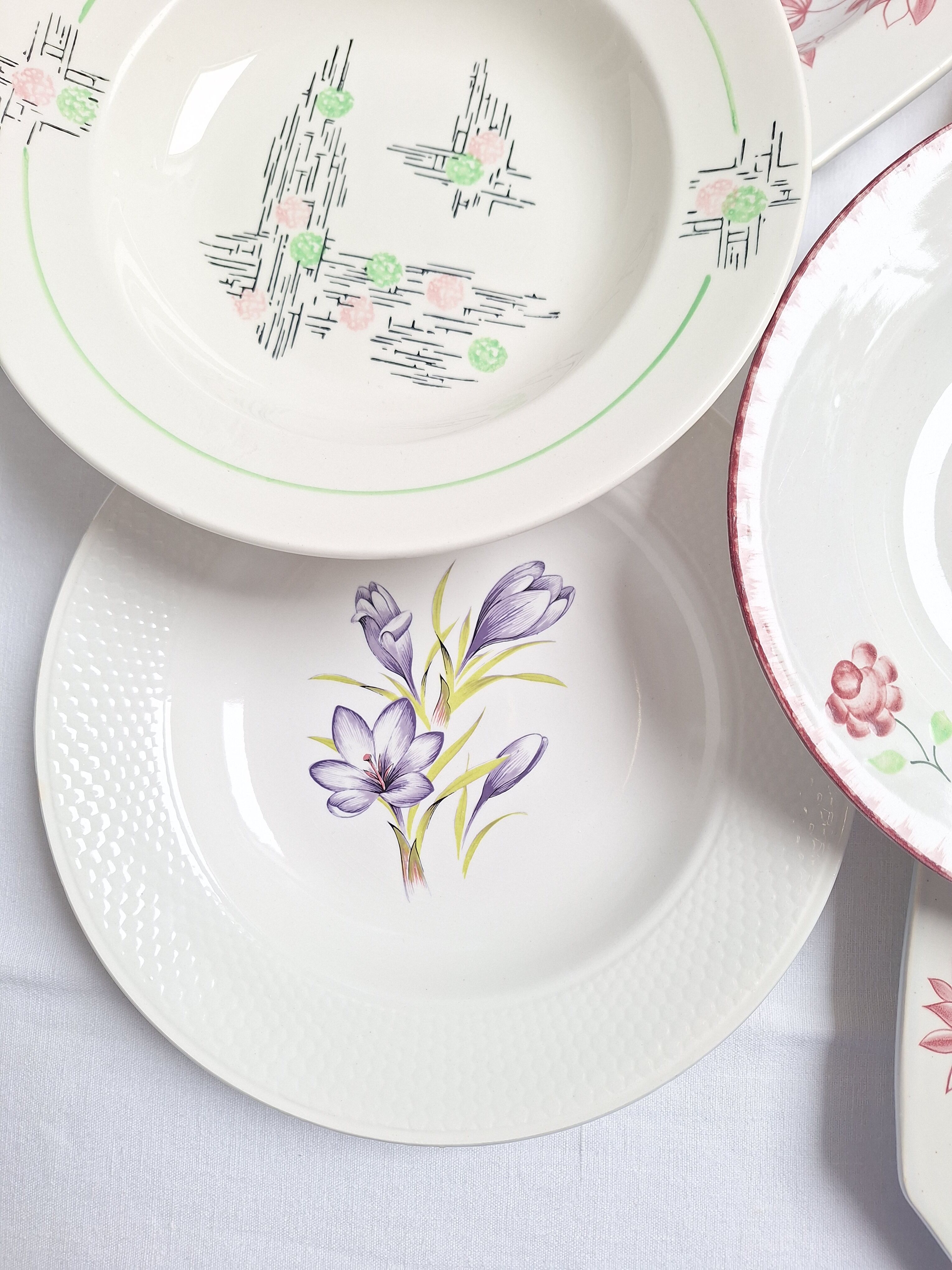 St Amand deep plates, Moulin des Loups