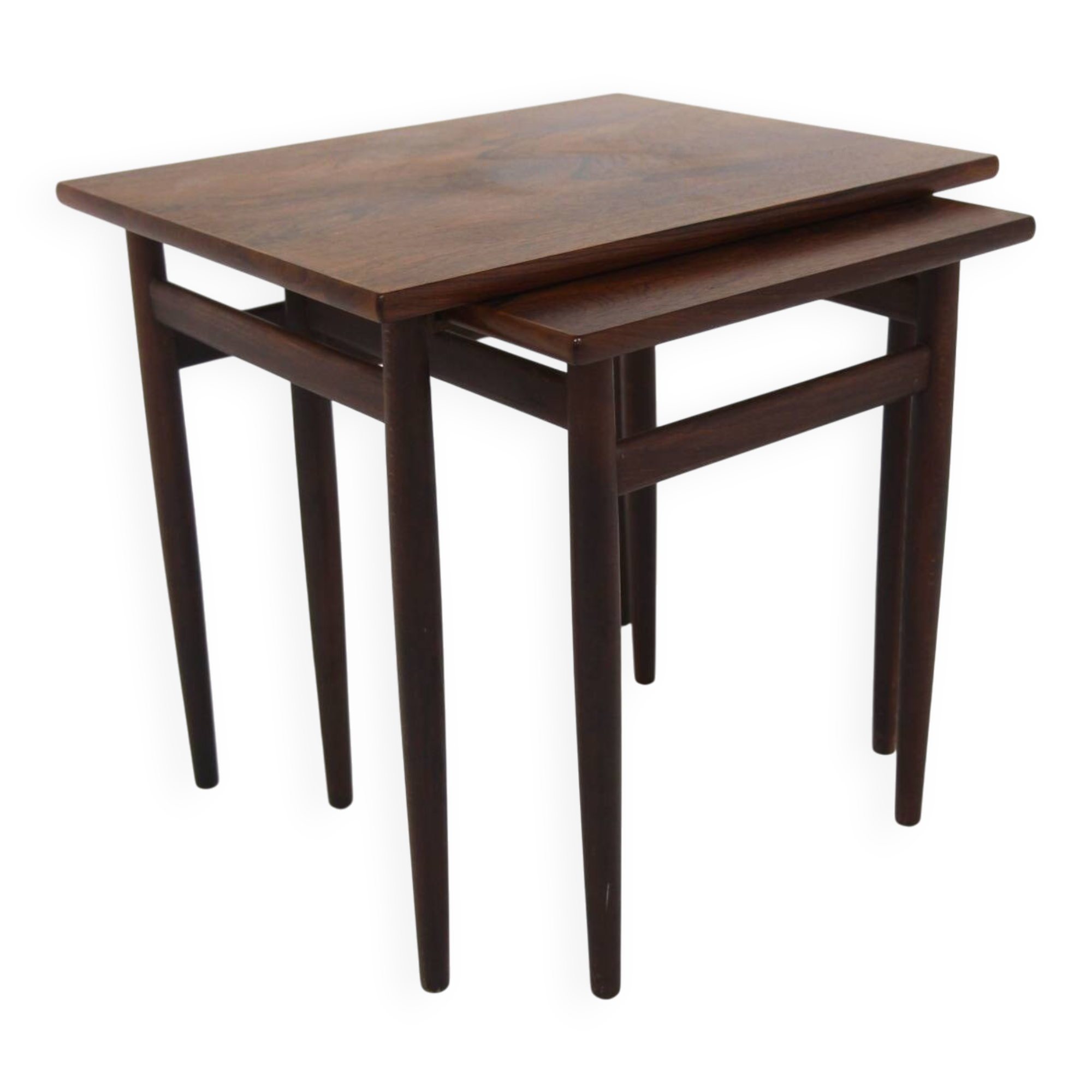Tables gigognes scandinave en palissandre, Suède, 1960