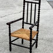 Chair called Bobbin in stained oak, 1930