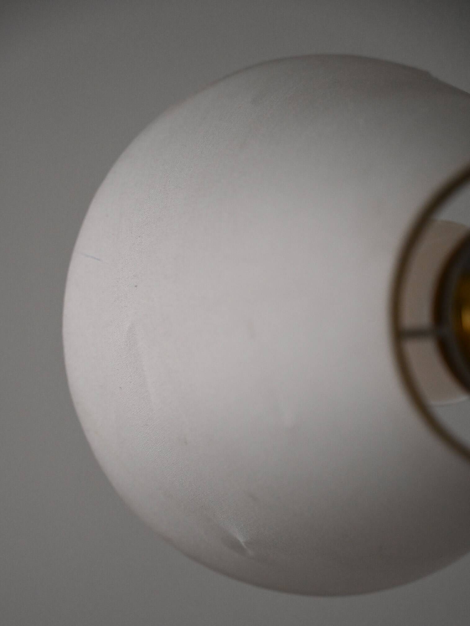 Scandinavian vintage gold floor lamp