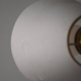 Scandinavian vintage gold floor lamp