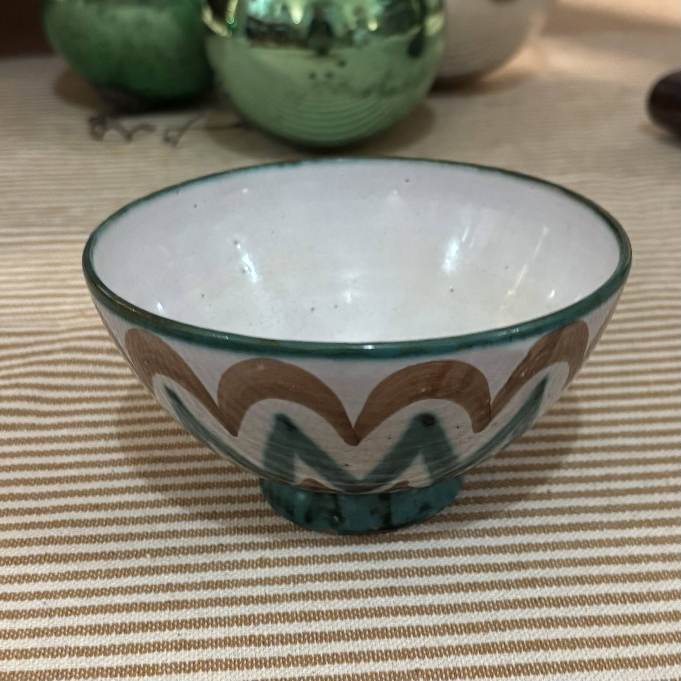 Ceramic bowl from Picault in Vallauris