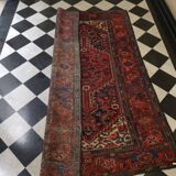 Tapis d'orient ancien persan fait main malayer 215 x 130