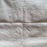 El monogrammed sheet with Venice days