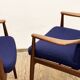 Two Mid-Century Modern Teak Armchairs by Hartmut Lohmeyer for Wilkhahn, 1950s
