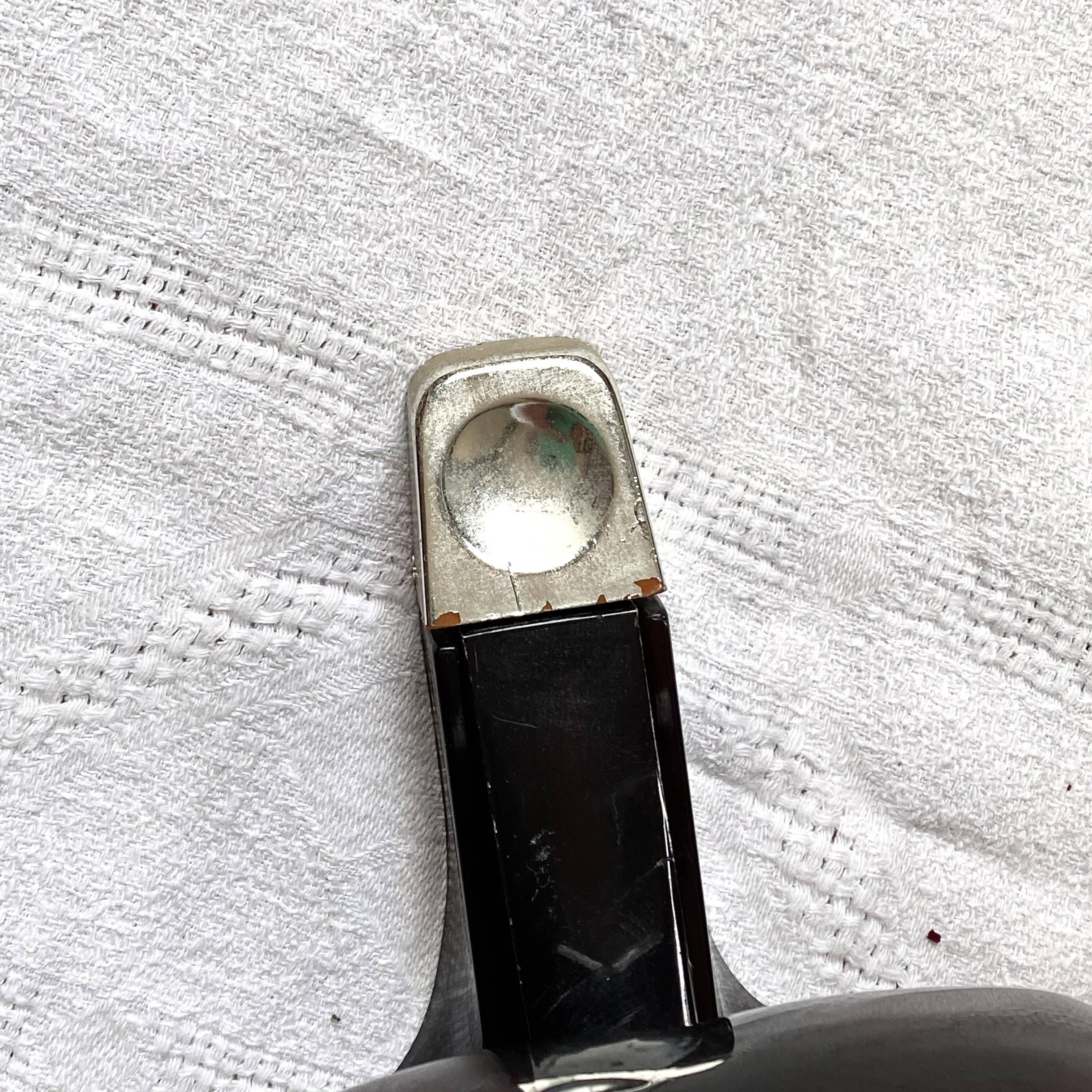 Antique towel rack, coat rack, 3 hooks in auburn purple plexiglass