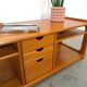 Deens design teck Dyrlund cd tv meuble vintage