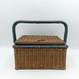 Panier à couture en osier