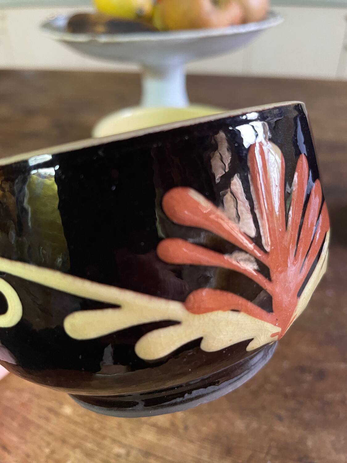 Alsatian ceramic lunch set