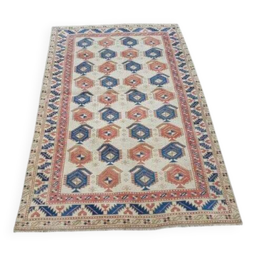 Vintage Turkish handmade rug 110x177 cm