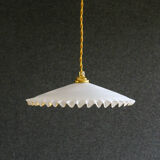 Pendant lamp in opaline