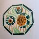 Digoin Sarreguemines Oxford model ironstone dish