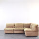 Mid-Century Modular Corner Sofa by Rolf Benz, 1970s.
