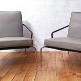 Pair of Berman armchairs, Minotti
