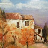 Double-sided painting, country décor and character décor