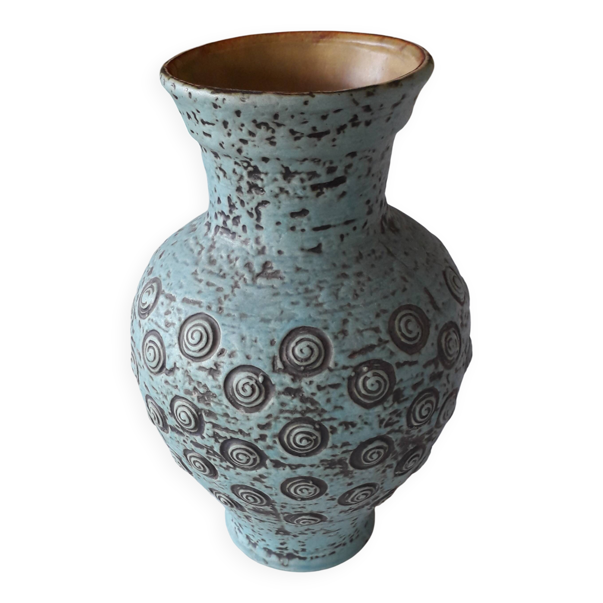 Vase vintage en céramique signé Jasba