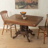 Classic Gründerzeit dining table from the 1900s
