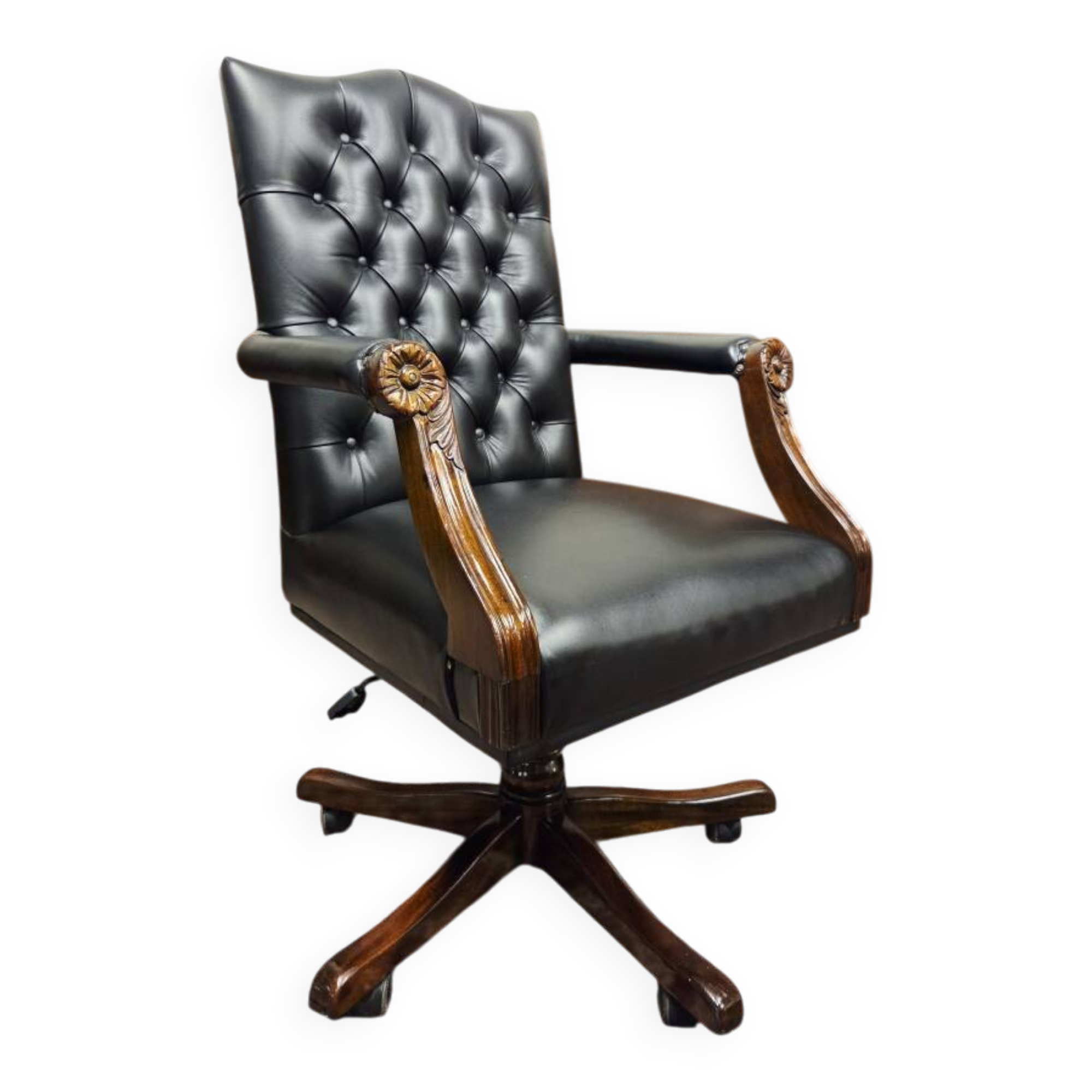 English black President Chair Office chair