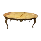 Onyx and bronze table