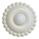 Luna Tall Butter White Wall Lamp