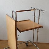 Folding table trolley on wheels 70s.