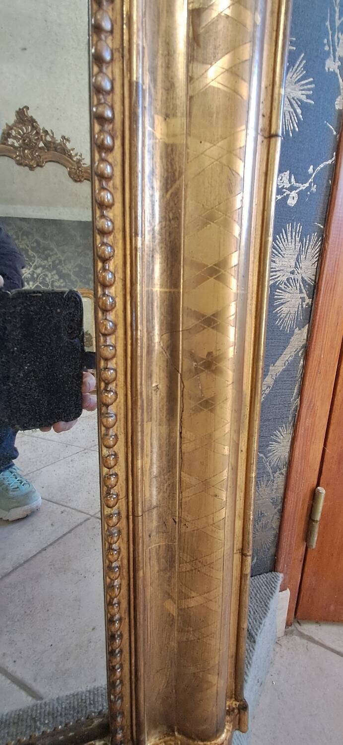 Louis Philippe period mirror 141x100