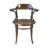 Thonet office armchair N°3 wooden seat, circa 1900