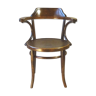 Thonet office armchair N°3 wooden seat, circa 1900