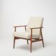 Pair of Lisek Mid-Century armchairs – Restored, vintage, 1960s
