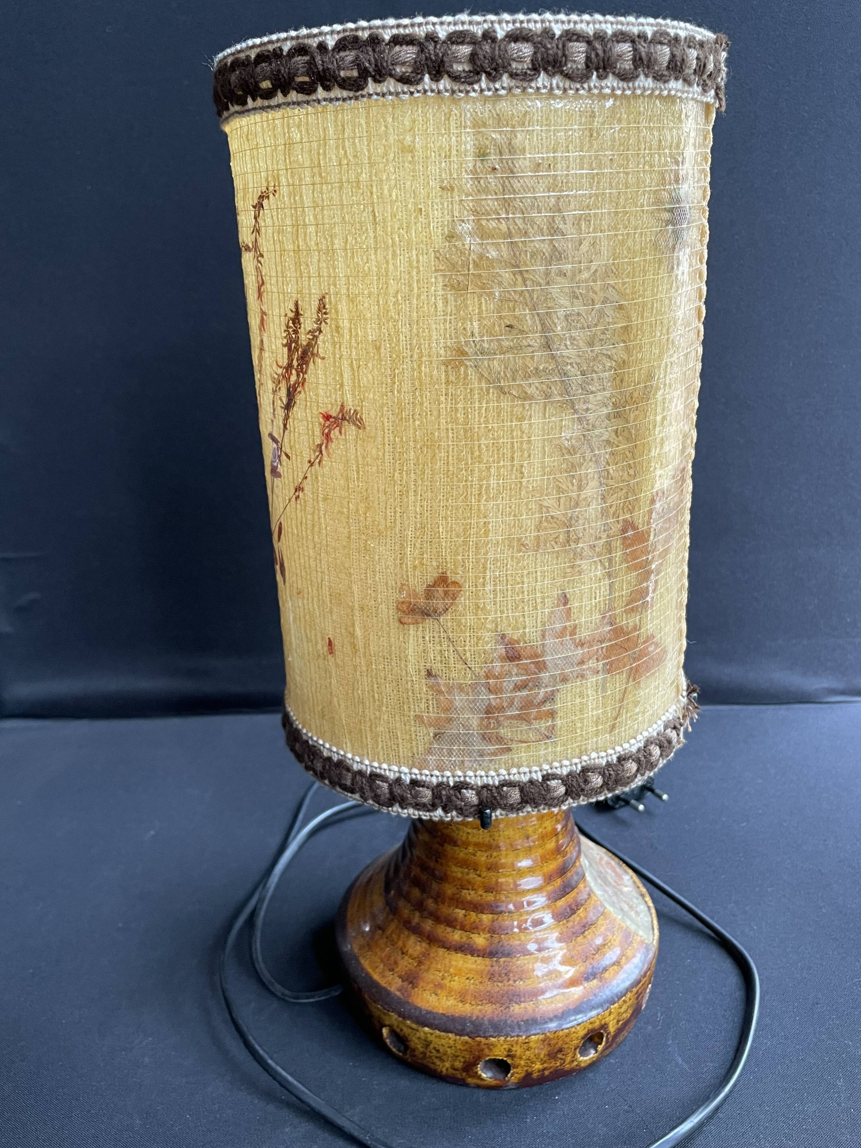 Table lamp - Accolay pottery 1945-1989