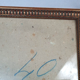 Old frame with channels foliage 39x28 cm wood original gilding stucco +glass SB172