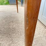 Solid wood dining farmhouse with 1 drawer 1930 156x76x72cm