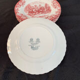 Johnson Bros flat plate « coatching scenes