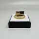 1970s Gorgeous Smoking Set in Lucite and Brass. Made in Italy