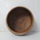 turned wooden fruit bowl
