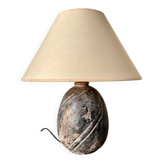 lampe en grès vintage, style Art déco, 1930